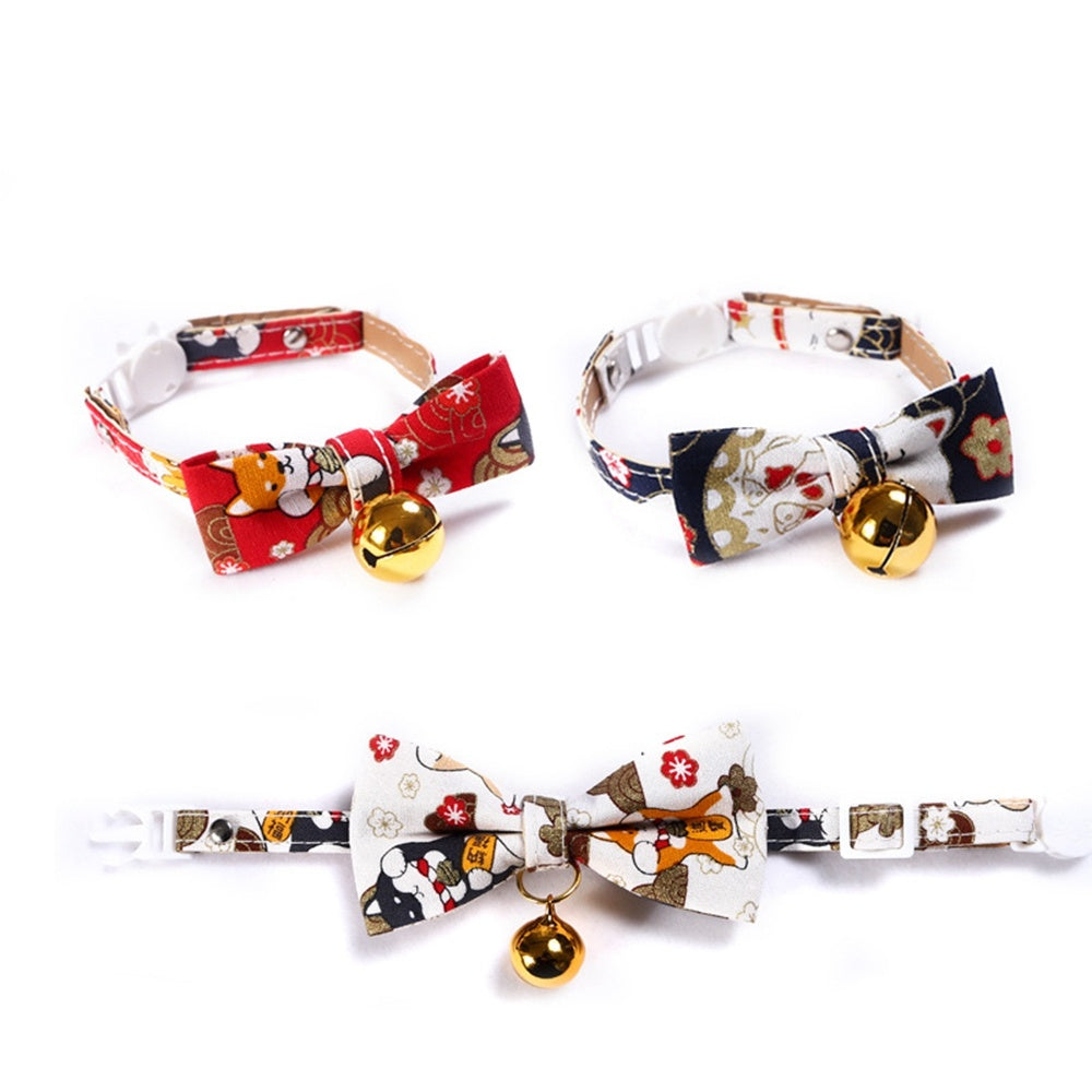 Shiba Inu Adjustable Pet Bow Tie