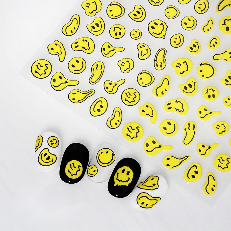 European And American Style Deformed Nail Stickers