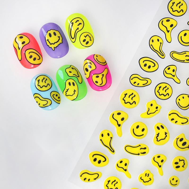 European And American Style Deformed Nail Stickers