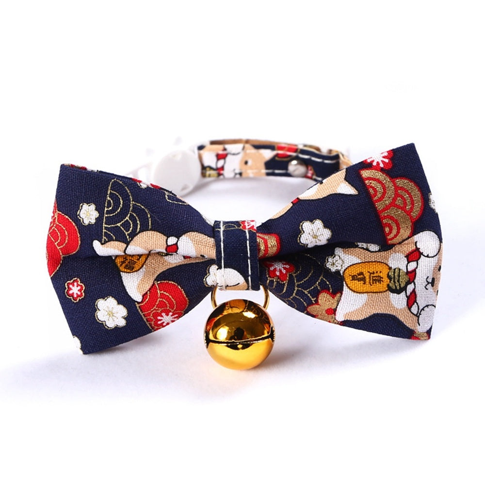 Shiba Inu Adjustable Pet Bow Tie