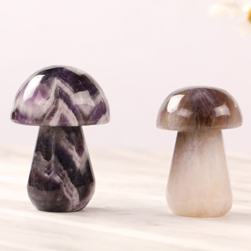 Fashion Personality Mushroom Fantasy Amethyst Ornament