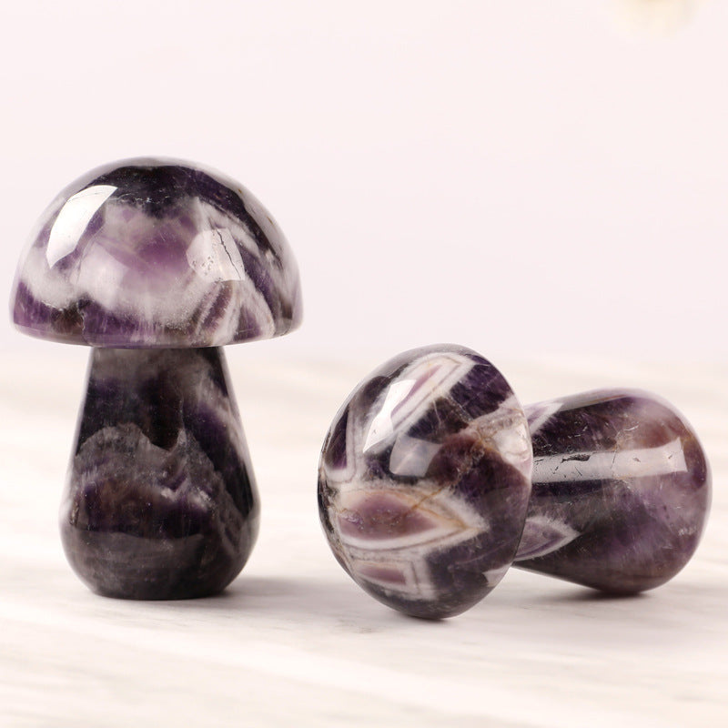 Fashion Personality Mushroom Fantasy Amethyst Ornament