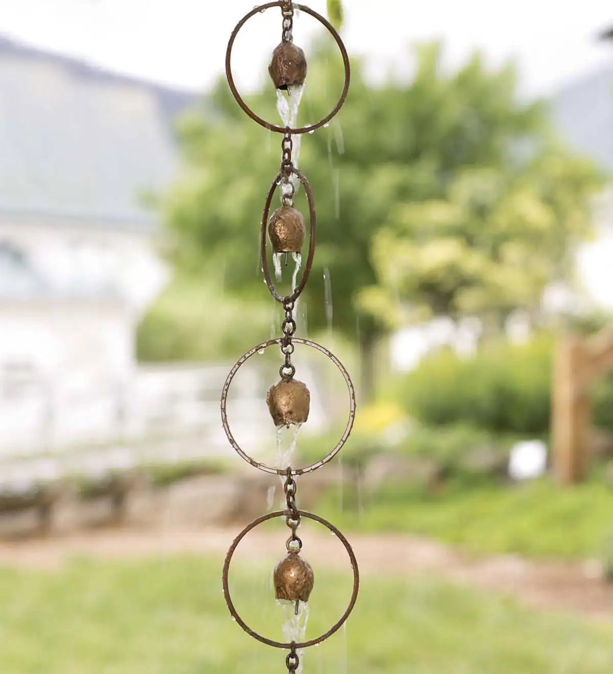 Hot Outdoor Heart-shaped Butterfly Kettle Wind Chimes Decorative Pendant