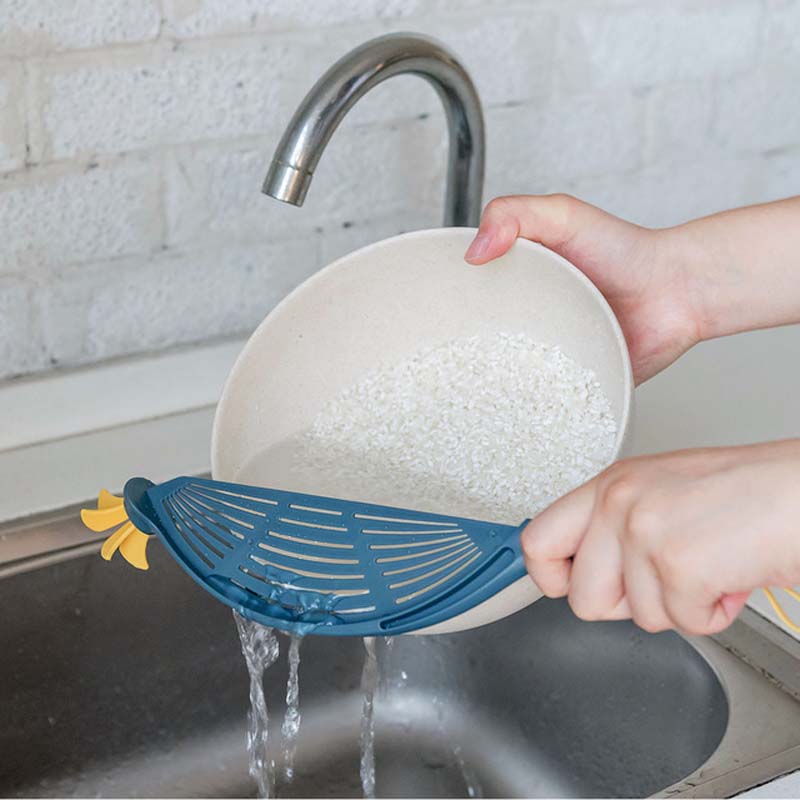 Multifunctional Household Colander, Convenient For Hanging Fruits And Rice, Noodle And Rice Washing Machine
